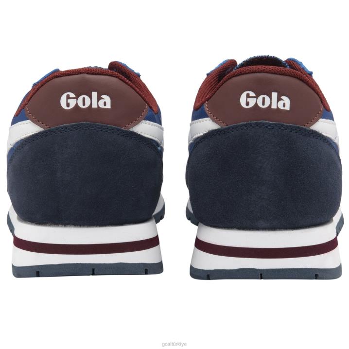 ayakkabı Z2PF40 erkekler Gola klasik daytona spor ayakkabı 1 deniz mavisi/lacivert/beyaz