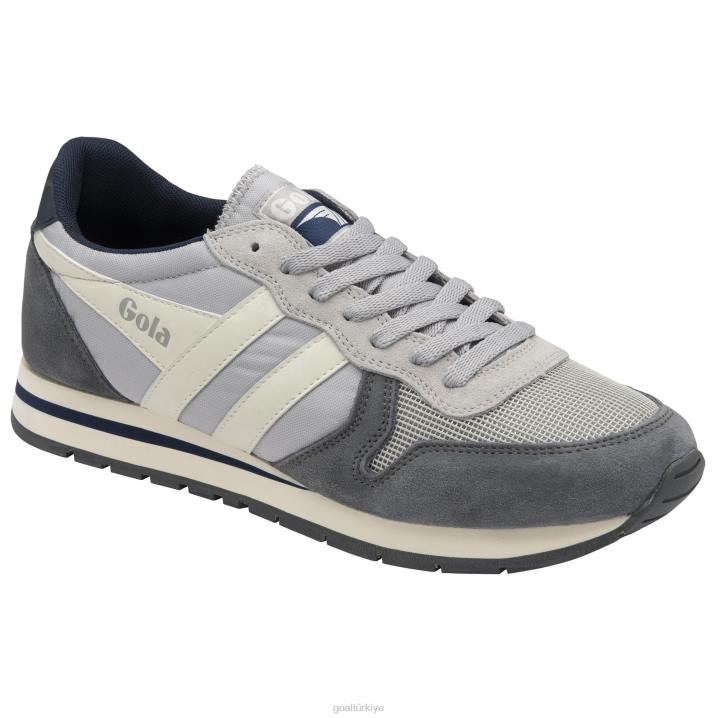 ayakkabı Z2PF42 erkekler Gola klasik daytona spor ayakkabı 2 açık gri/fırtına/kırık beyaz