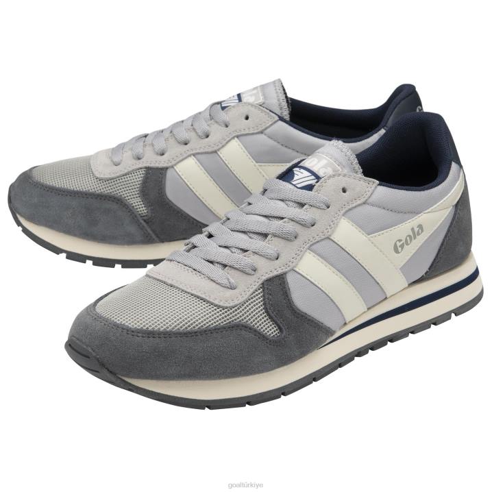 ayakkabı Z2PF42 erkekler Gola klasik daytona spor ayakkabı 2 açık gri/fırtına/kırık beyaz