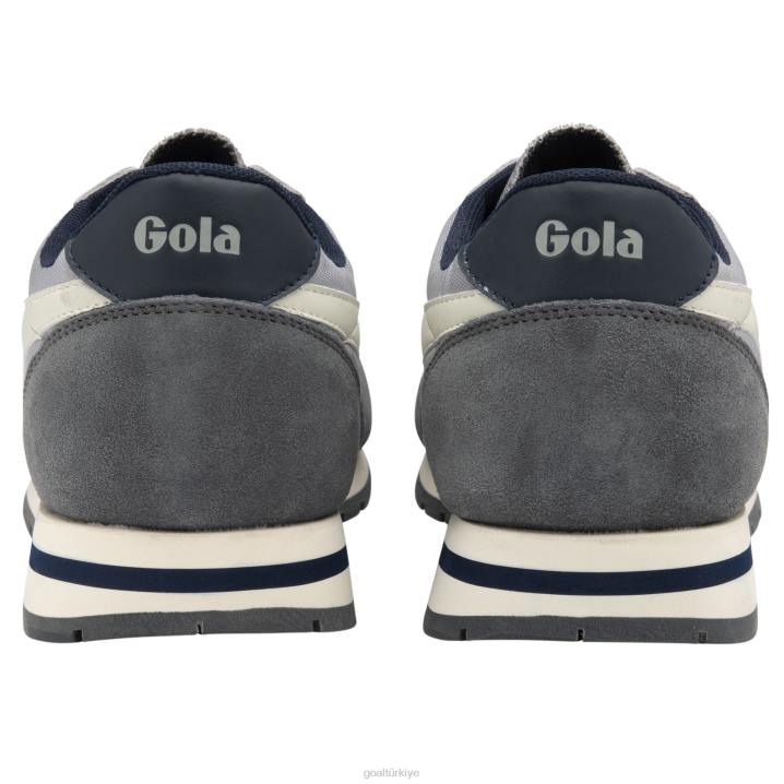 ayakkabı Z2PF42 erkekler Gola klasik daytona spor ayakkabı 2 açık gri/fırtına/kırık beyaz