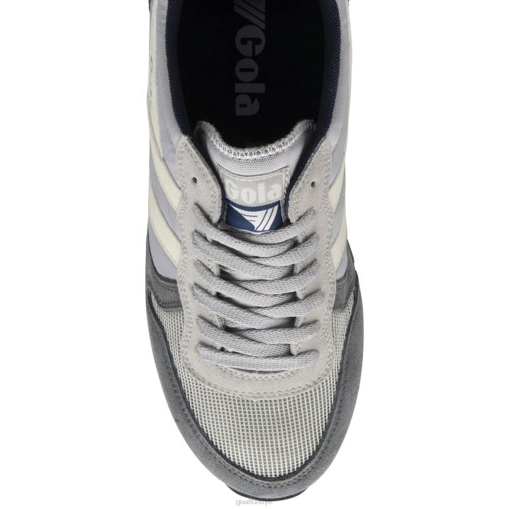 ayakkabı Z2PF42 erkekler Gola klasik daytona spor ayakkabı 2 açık gri/fırtına/kırık beyaz