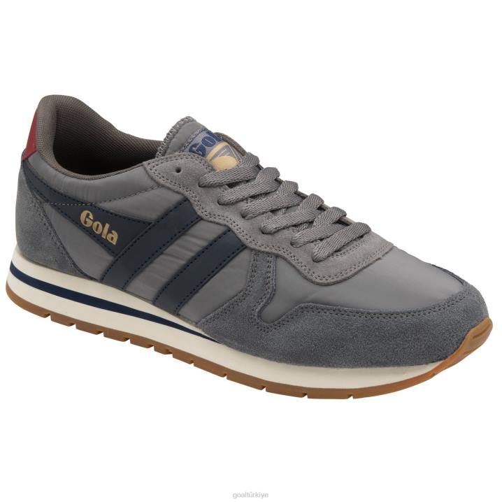 ayakkabı Z2PF44 erkekler Gola klasik daytona oluk spor ayakkabı kül/fırtına/donanma