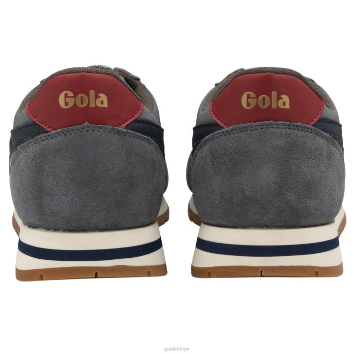 ayakkabı Z2PF44 erkekler Gola klasik daytona oluk spor ayakkabı kül/fırtına/donanma