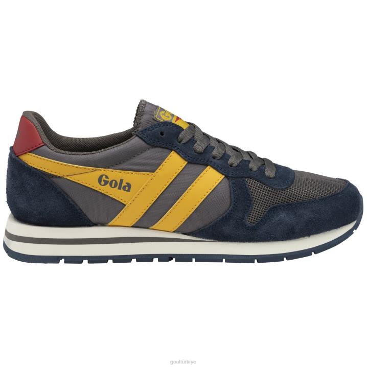ayakkabı Z2PF47 erkekler Gola klasik daytona spor ayakkabı 2 kül/donanma/güneş
