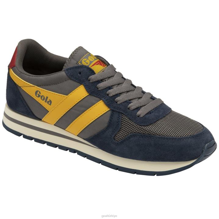 ayakkabı Z2PF47 erkekler Gola klasik daytona spor ayakkabı 2 kül/donanma/güneş