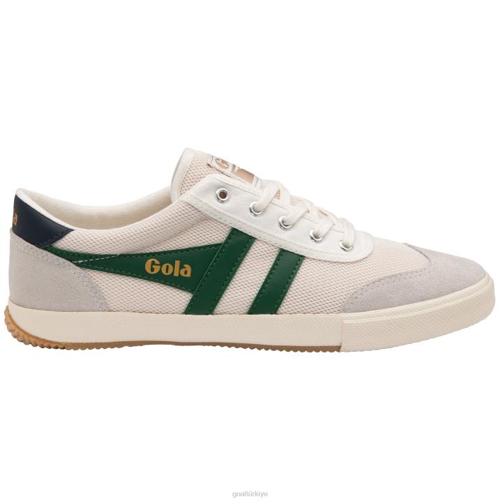 ayakkabı Z2PF139 erkekler Gola klasik badminton örgü plimsoll spor ayakkabı kırık beyaz/koyu yeşil/lacivert