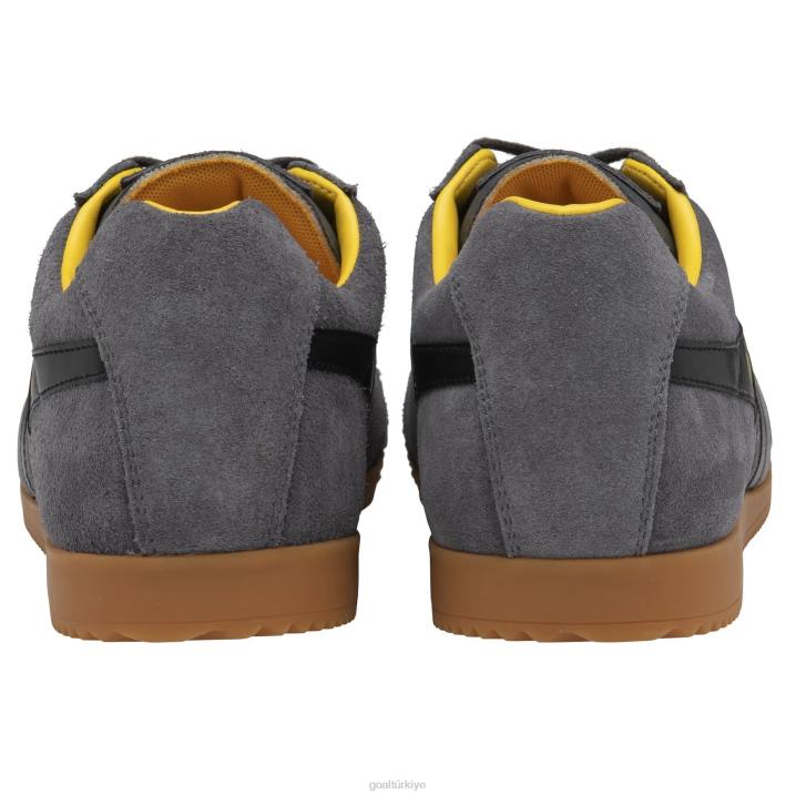 ayakkabı Z2PF176 erkekler Gola klasik harrier süet spor ayakkabı 6 gölge/siyah/güneş