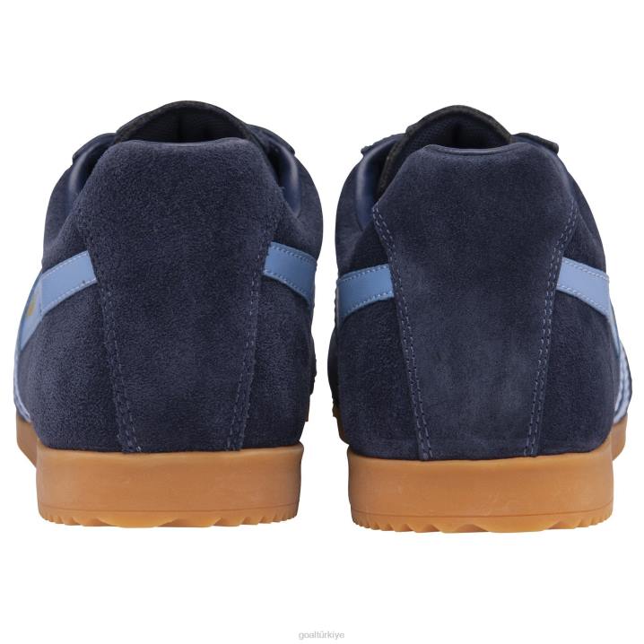 ayakkabı Z2PF182 erkekler Gola klasik harrier süet spor ayakkabı 6 lacivert/peygamber çiçeği
