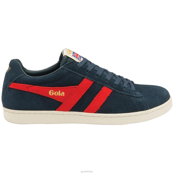 ayakkabı Z2PF211 erkekler Gola klasik süet spor ayakkabı donatmak lacivert/kırmızı