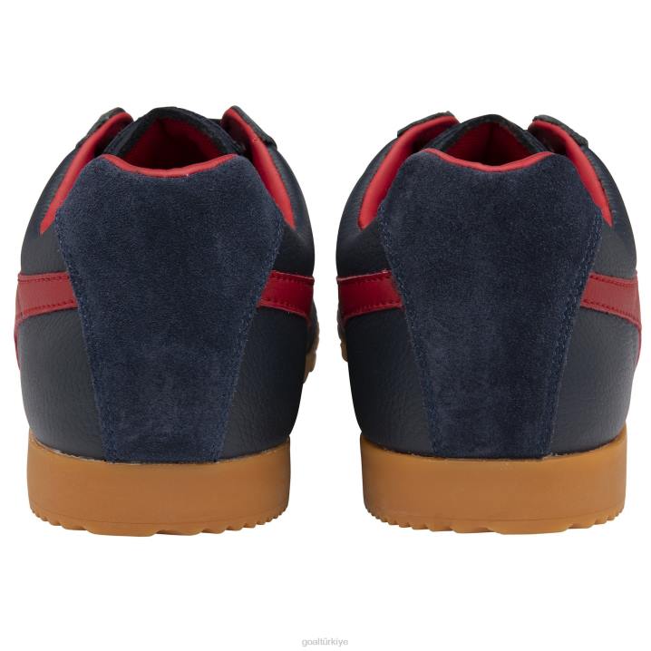 ayakkabı Z2PF243 erkekler Gola klasik harrier deri spor ayakkabı lacivert/koyu kırmızı
