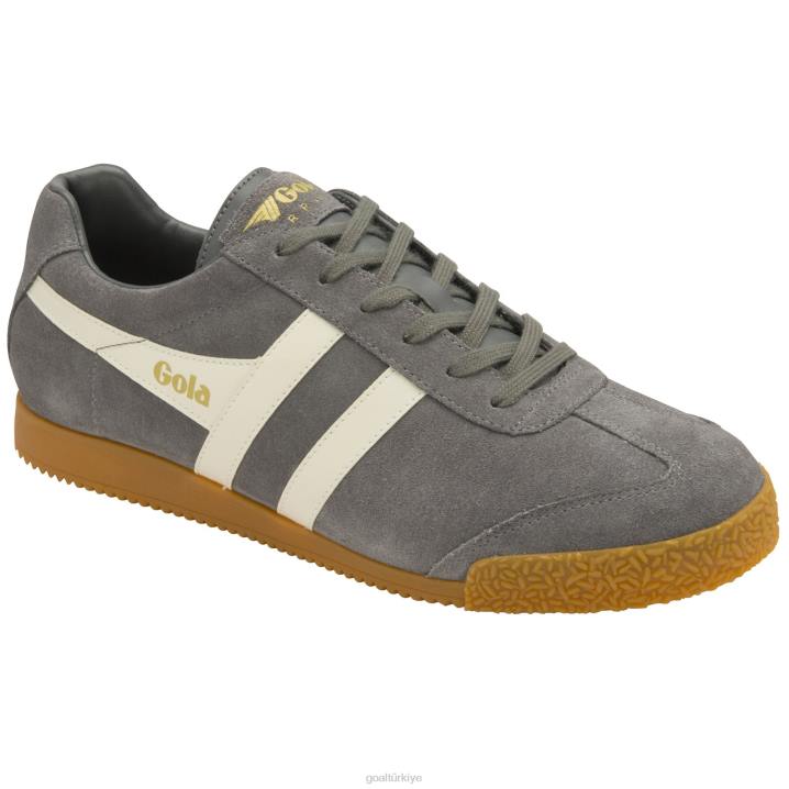 ayakkabı Z2PF261 erkekler Gola klasik harrier süet spor ayakkabı 7 dişbudak/ekru
