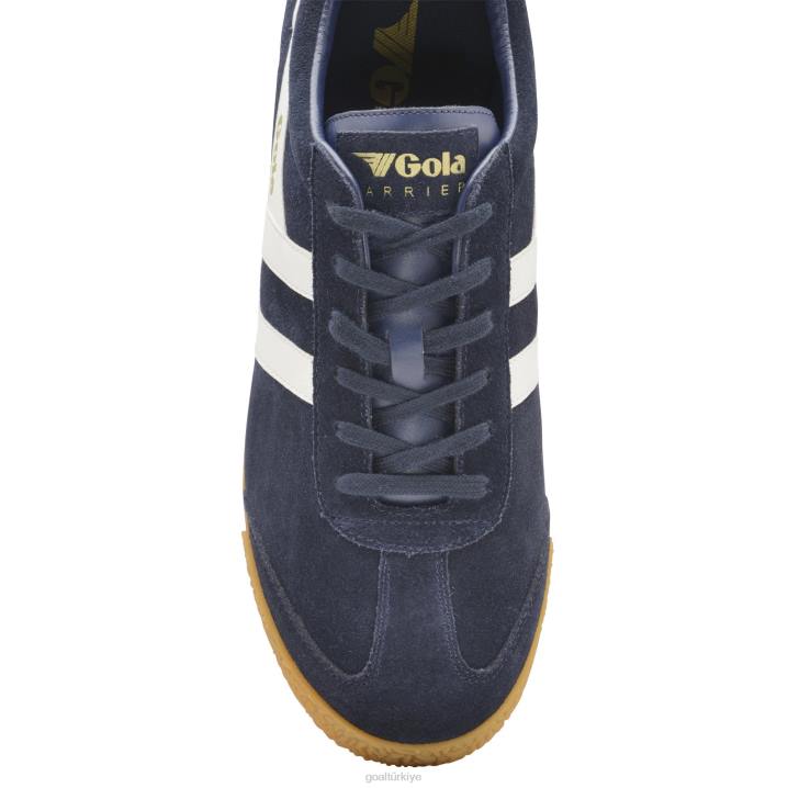 ayakkabı Z2PF262 erkekler Gola klasik harrier süet spor ayakkabı 7 lacivert/beyaz