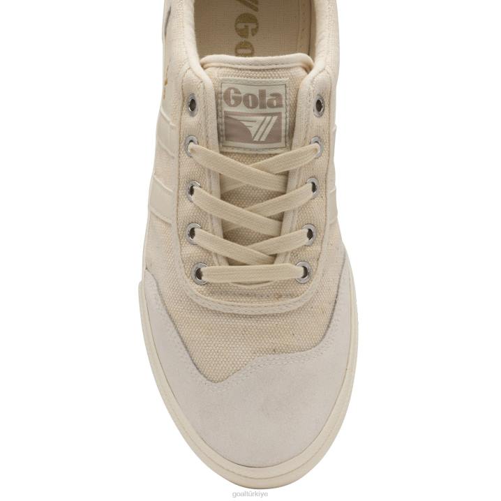 ayakkabı Z2PF65 erkekler Gola klasik badminton mono plimsoll spor ayakkabı Beyaz kapalı