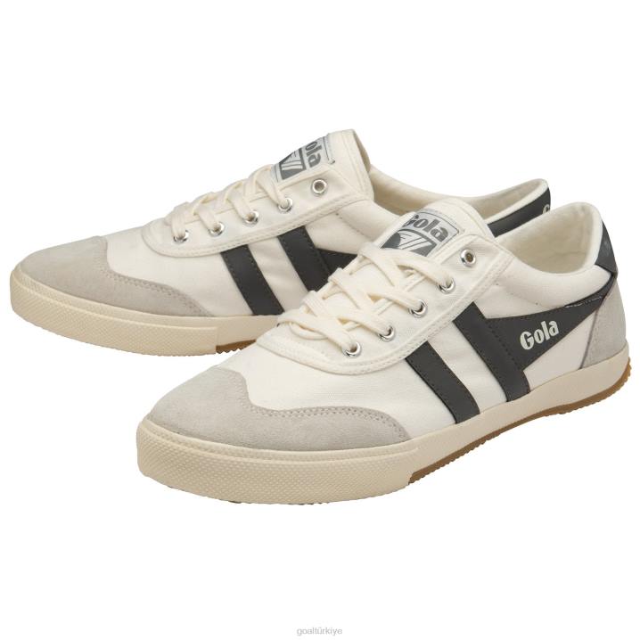 ayakkabı Z2PF95 erkekler Gola klasik badminton plimsoll spor ayakkabı kırık beyaz/gölge