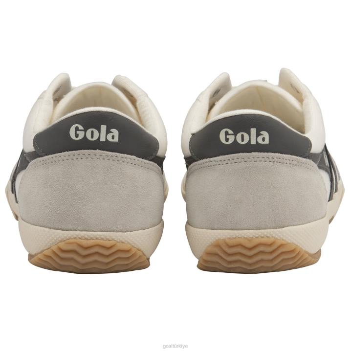 ayakkabı Z2PF95 erkekler Gola klasik badminton plimsoll spor ayakkabı kırık beyaz/gölge