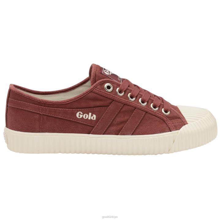 ayakkabı Z2PF74 erkekler Gola klasik öğrenci plimsoll bordo/kırık beyaz