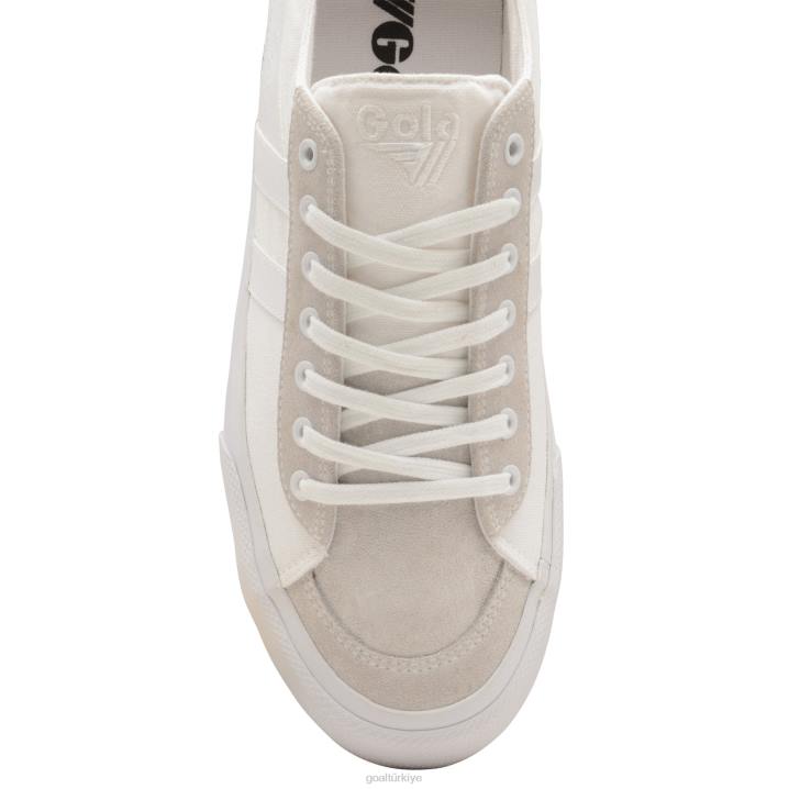 ayakkabı Z2PF77 erkekler Gola classics kota ii plimsoll spor ayakkabı beyaz