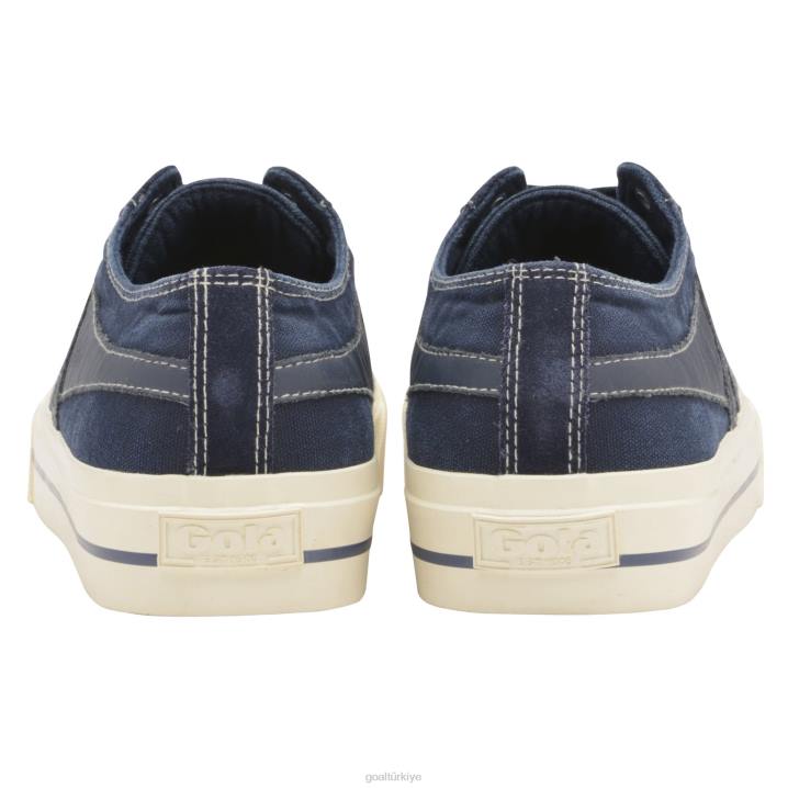 ayakkabı Z2PF78 erkekler Gola classics kota ii luxe plimsoll spor ayakkabı Donanma
