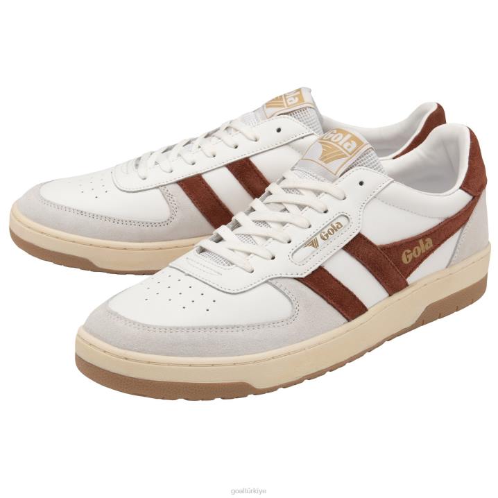 ayakkabı Z2PF128 erkekler Gola klasik şahin spor ayakkabı beyaz/pas