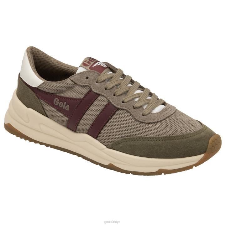 ayakkabı Z2PF12 erkekler Gola klasik jüpiter spor ayakkabı gergedan/haki/bordo