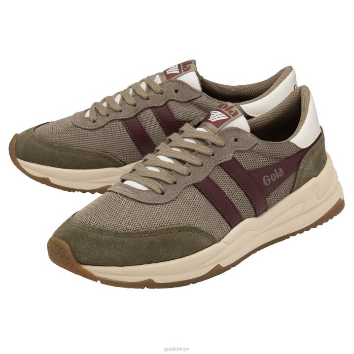 ayakkabı Z2PF12 erkekler Gola klasik jüpiter spor ayakkabı gergedan/haki/bordo