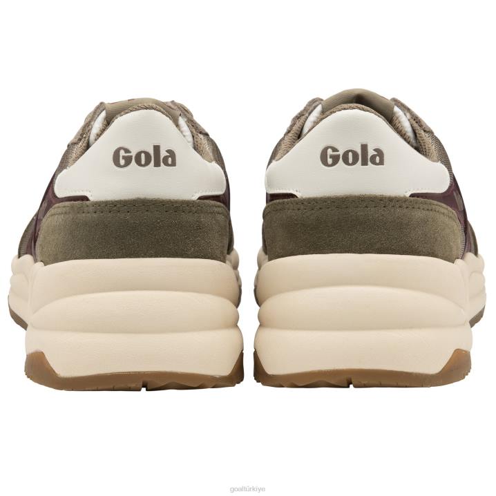 ayakkabı Z2PF12 erkekler Gola klasik jüpiter spor ayakkabı gergedan/haki/bordo