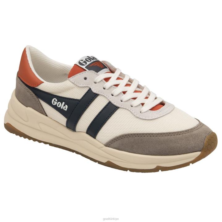 ayakkabı Z2PF13 erkekler Gola klasik jüpiter spor ayakkabı kırık beyaz/gergedan/lacivert