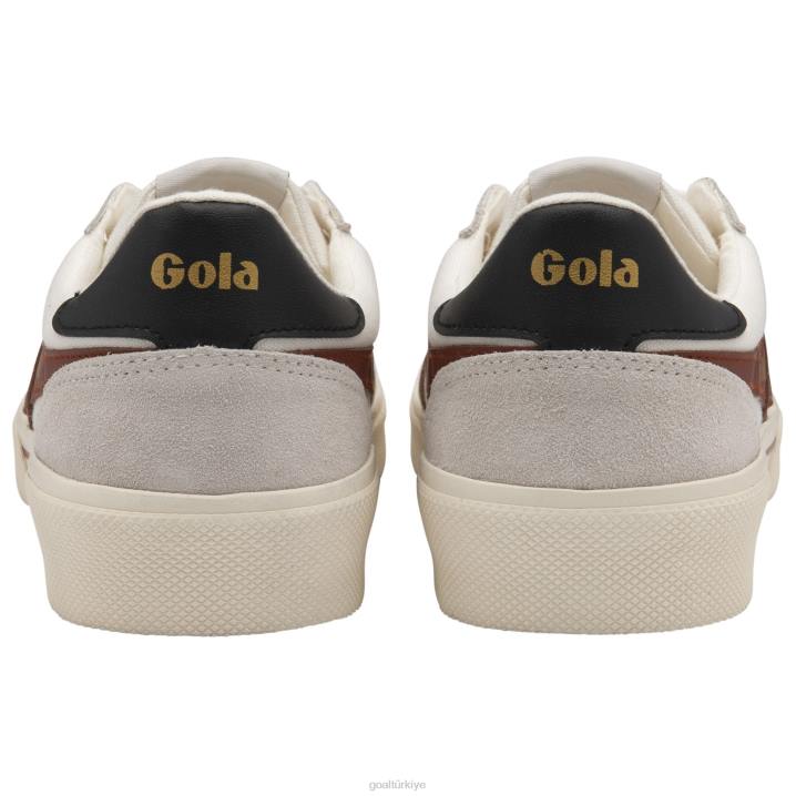 ayakkabı Z2PF147 erkekler Gola klasik kırılma noktası spor ayakkabıları kırık beyaz/paslı/siyah