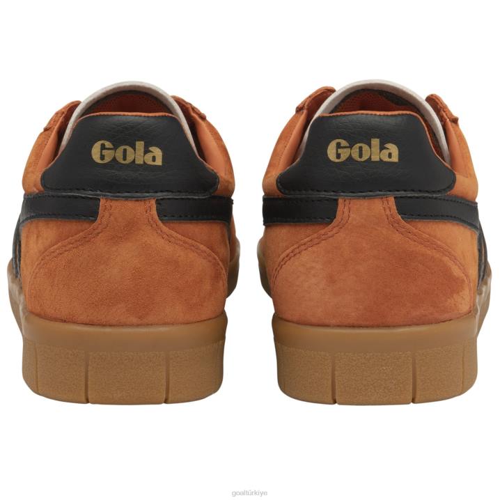 ayakkabı Z2PF164 erkekler Gola klasik kasırga süet spor ayakkabı karamsar turuncu/siyah/sakız