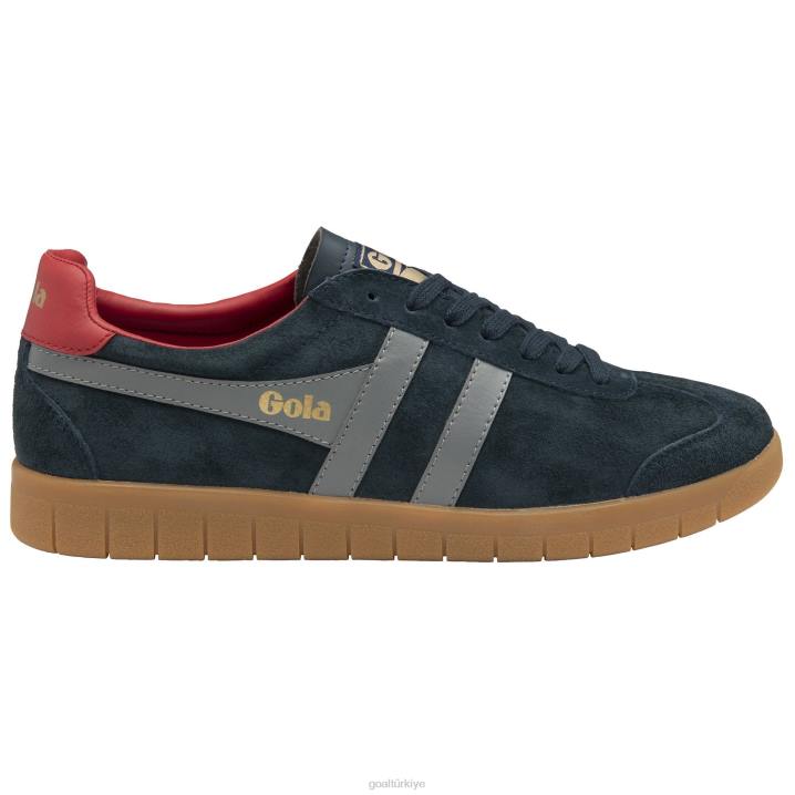 ayakkabı Z2PF165 erkekler Gola klasik kasırga süet spor ayakkabı lacivert/kül/koyu kırmızı/sakız