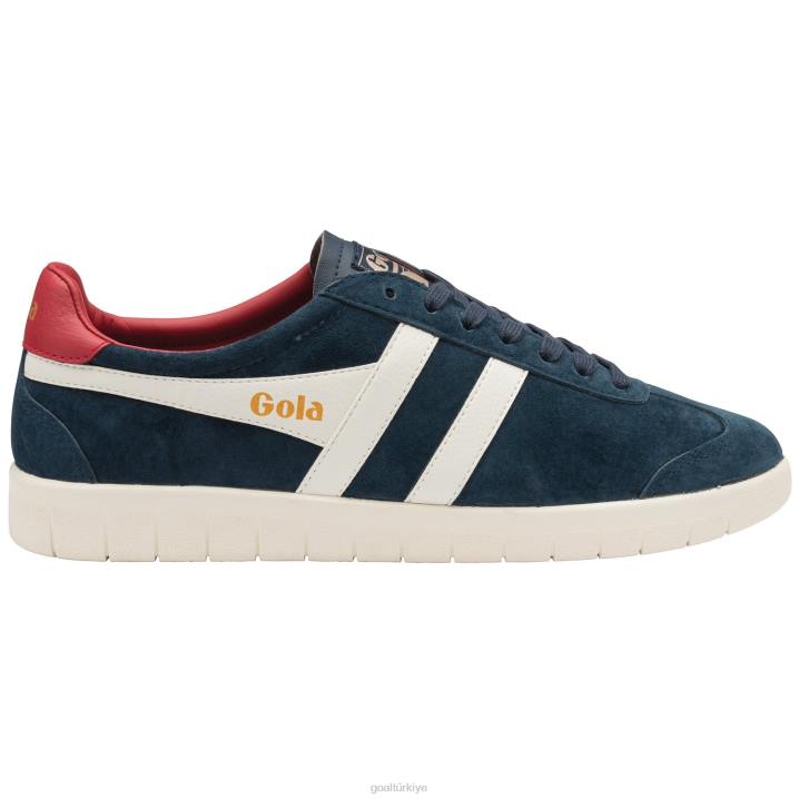 ayakkabı Z2PF168 erkekler Gola klasik kasırga süet spor ayakkabı lacivert/kırık beyaz/koyu kırmızı