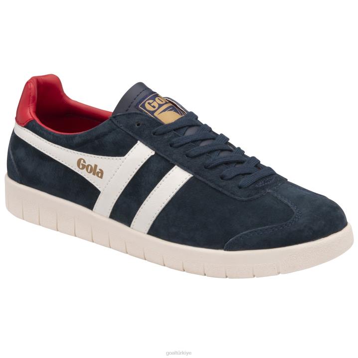 ayakkabı Z2PF168 erkekler Gola klasik kasırga süet spor ayakkabı lacivert/kırık beyaz/koyu kırmızı