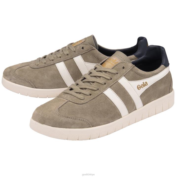 ayakkabı Z2PF170 erkekler Gola klasik kasırga süet spor ayakkabı gergedan/kırık beyaz/lacivert