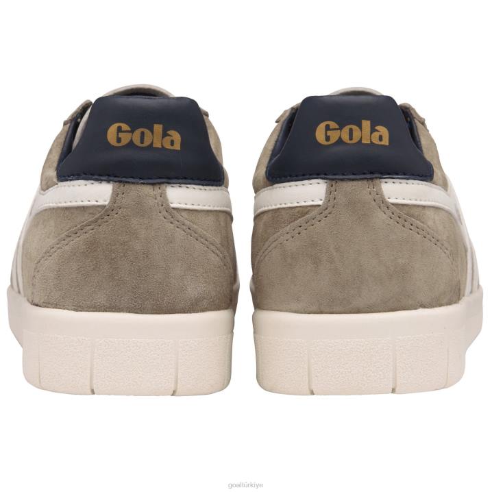 ayakkabı Z2PF170 erkekler Gola klasik kasırga süet spor ayakkabı gergedan/kırık beyaz/lacivert