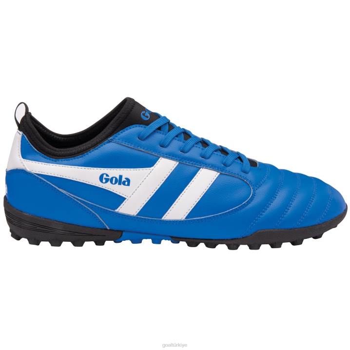 ayakkabı Z2PF273 erkekler Gola performans ceptor çim spor ayakkabı Mavi beyaz
