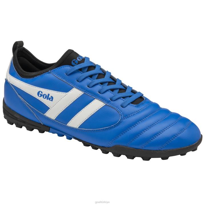 ayakkabı Z2PF273 erkekler Gola performans ceptor çim spor ayakkabı Mavi beyaz