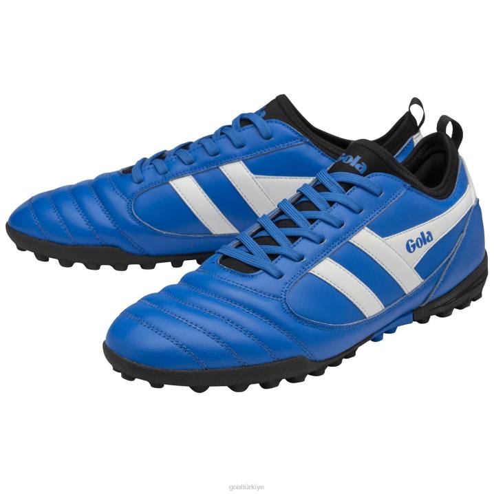 ayakkabı Z2PF273 erkekler Gola performans ceptor çim spor ayakkabı Mavi beyaz