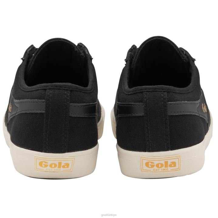 ayakkabı Z2PF51 erkekler Gola vegan klasikleri comet plimsoll spor ayakkabı 2 siyah/kırık beyaz