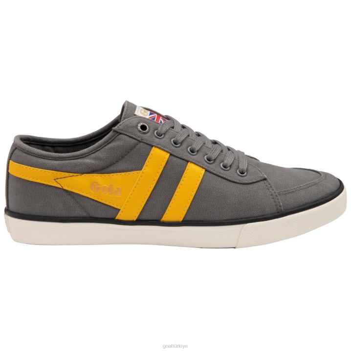 ayakkabı Z2PF53 erkekler Gola vegan klasikleri comet plimsoll spor ayakkabı 2 kül/güneş/siyah