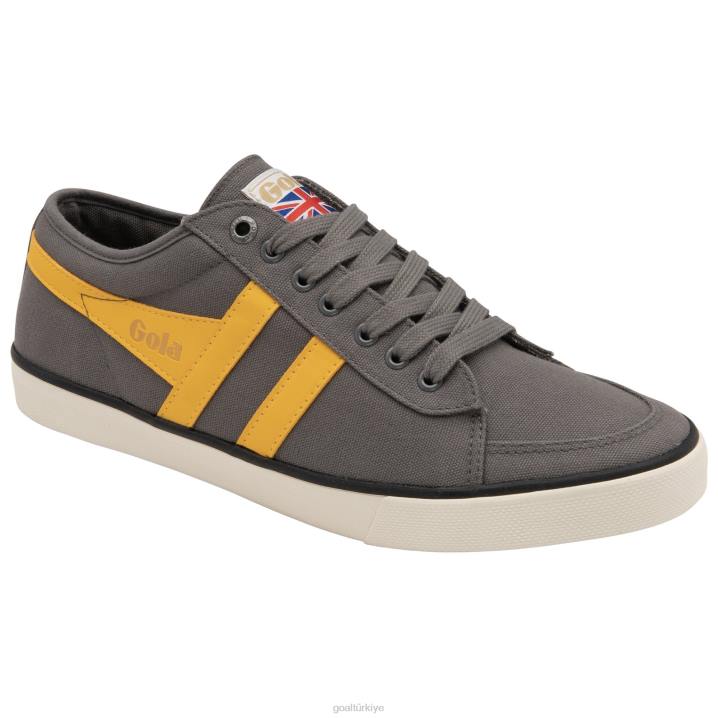 ayakkabı Z2PF53 erkekler Gola vegan klasikleri comet plimsoll spor ayakkabı 2 kül/güneş/siyah