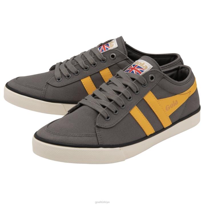 ayakkabı Z2PF53 erkekler Gola vegan klasikleri comet plimsoll spor ayakkabı 2 kül/güneş/siyah