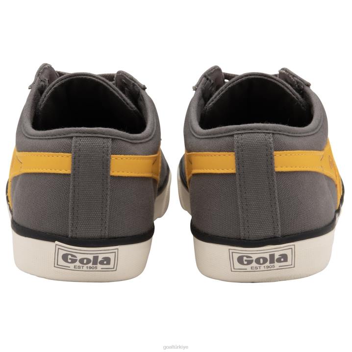 ayakkabı Z2PF53 erkekler Gola vegan klasikleri comet plimsoll spor ayakkabı 2 kül/güneş/siyah
