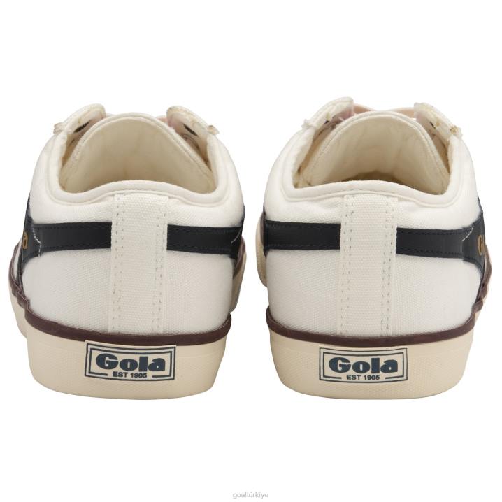 ayakkabı Z2PF56 erkekler Gola vegan klasikleri comet plimsoll spor ayakkabı 3 kırık beyaz/lacivert/bordo