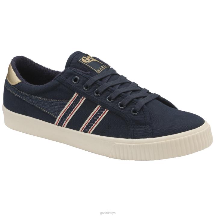 ayakkabı Z2PF68 erkekler Gola klasik tenis mark cox kenarlı spor ayakkabı lacivert/çivit mavisi
