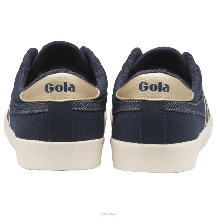 ayakkabı Z2PF68 erkekler Gola klasik tenis mark cox kenarlı spor ayakkabı lacivert/çivit mavisi