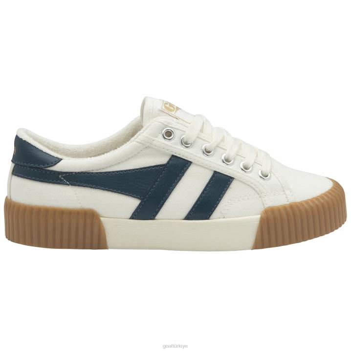ayakkabı Z2PF80 erkekler Gola vegan klasikleri ralli plimsoll spor ayakkabı kırık beyaz/eski mavi