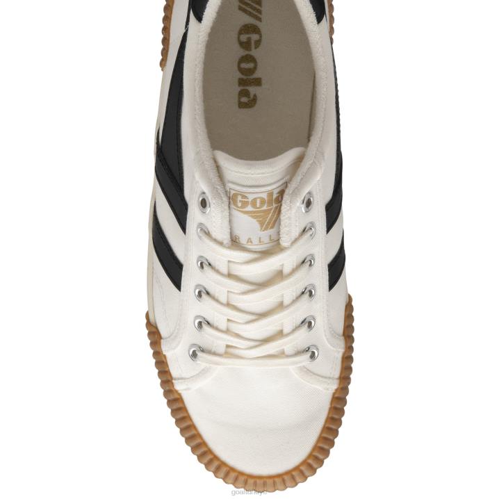 ayakkabı Z2PF81 erkekler Gola vegan klasikleri ralli plimsoll spor ayakkabı kırık beyaz/siyah