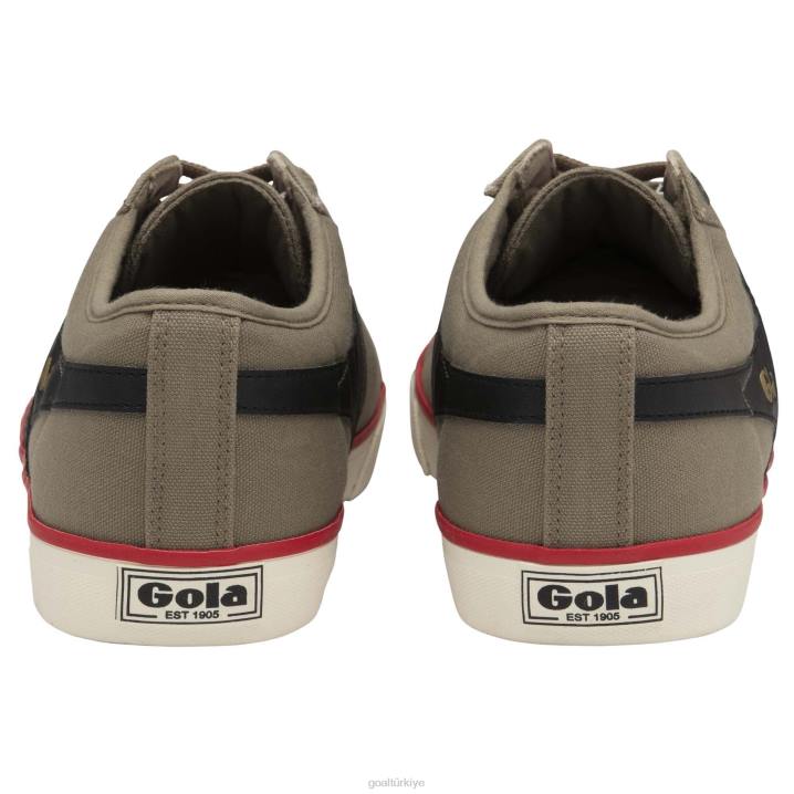 ayakkabı Z2PF86 erkekler Gola vegan klasikleri comet plimsoll spor ayakkabı 3 gergedan/siyah/koyu kırmızı