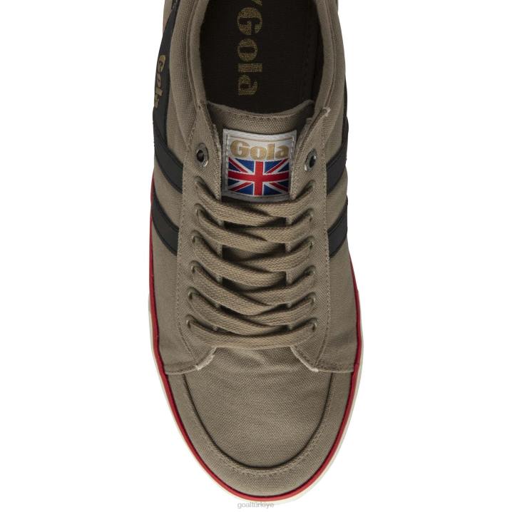 ayakkabı Z2PF86 erkekler Gola vegan klasikleri comet plimsoll spor ayakkabı 3 gergedan/siyah/koyu kırmızı