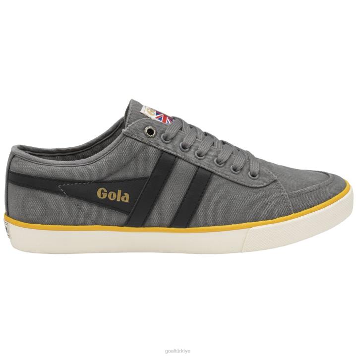 ayakkabı Z2PF87 erkekler Gola vegan klasikleri comet plimsoll spor ayakkabı 3 kül/siyah/güneş